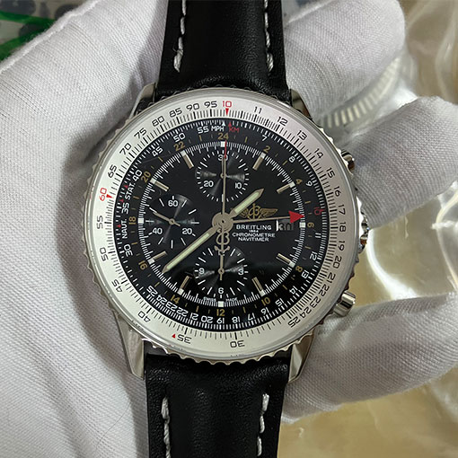 希少新作腕時計2023 BREITLING コピー時計A24322121B1X1 ナビタイマー GMT ブラック 自動巻き 永久秒針
